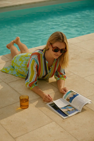 MARINA PURE NATURAL LINEN LEAFY SERENITY DRESS P C Crafts