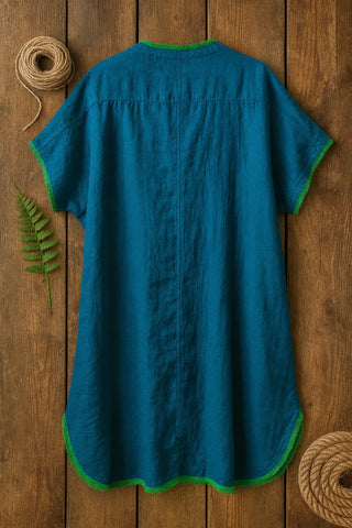 CALISTA PURE NATURAL LINEN SOLID COLOR CO-ORD SET P C Crafts