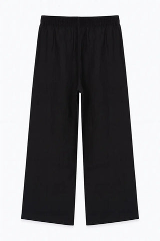 DAY PURE NATURAL LINEN PLEATED WAIST FLOOD PANTS P C Crafts