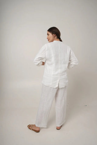 Sophia Full Sleeve Linen Jacket P C Crafts