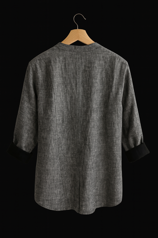 Sophia- Premium Linen Jacket – Understated Elegance P C Crafts