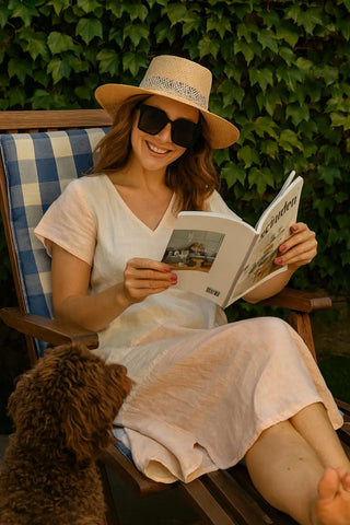 ARIA PURE NATURAL LINEN SLEEVE DRESS P C Crafts