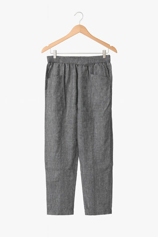 HAZEL PURE NATURAL LINEN PRINCESS CUT FRONT POCKET PANT P C Crafts