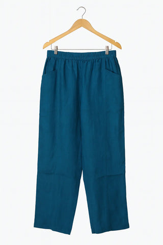 HAZEL PURE NATURAL LINEN PRINCESS CUT FRONT POCKET PANT P C Crafts