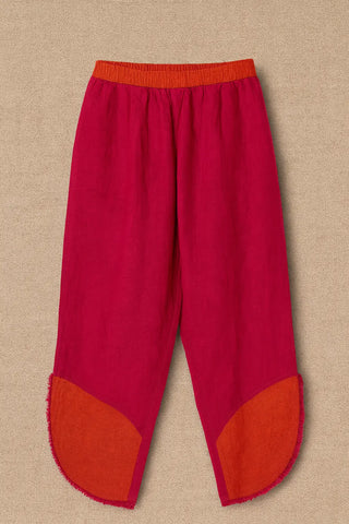 EVADNE PURE NATURAL LINEN SOLID COLOR CO-ORD SET P C Crafts