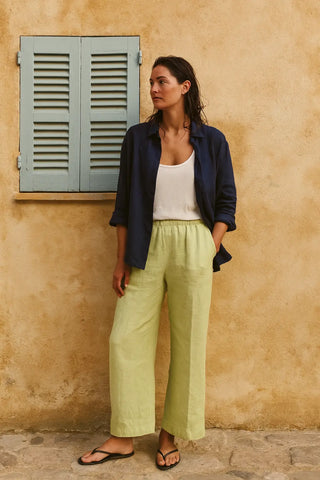 NARLA PURE NATURAL LINEN CLASSIC SHIRT P C Crafts