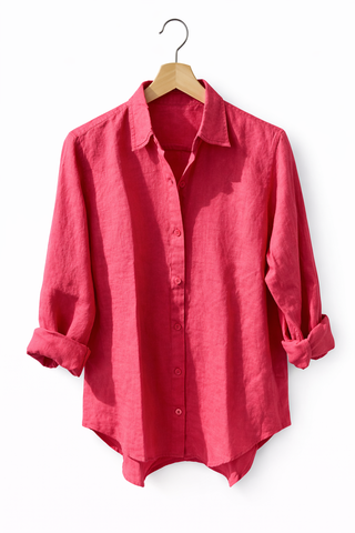 NARLA PREMIUM PURE LINEN CLASSIC SHIRT