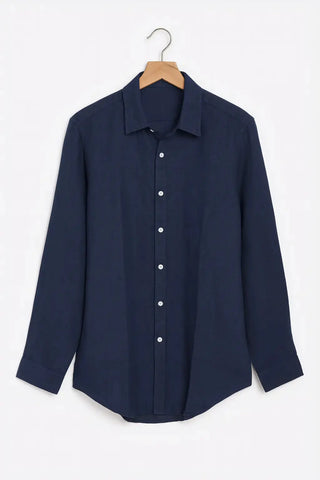 NARLA PURE NATURAL LINEN CLASSIC SHIRT P C Crafts