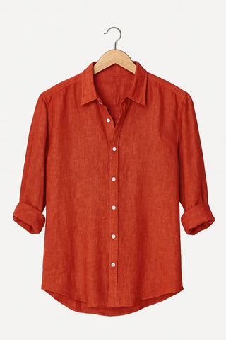 NARLA PURE NATURAL LINEN CLASSIC SHIRT P C Crafts