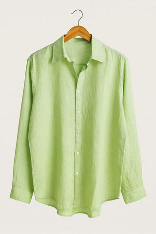 NARLA PURE NATURAL LINEN SOLID COLOR CO-ORD SET P C Crafts