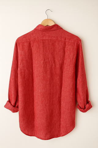 RIVIERA Men Pure Linen Shirt — Where Mediterranean Elegance Meets Modern Menswear P C Crafts