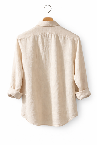 RIVIERA Men Linen Shirt — Where Mediterranean Elegance Meets Modern Menswear