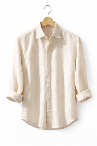 RIVIERA Men Linen Shirt — Where Mediterranean Elegance Meets Modern Menswear