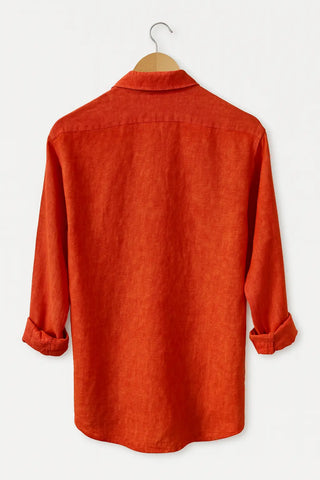 RIVIERA Men Linen Shirt — Where Mediterranean Elegance Meets Modern Menswear P C Crafts