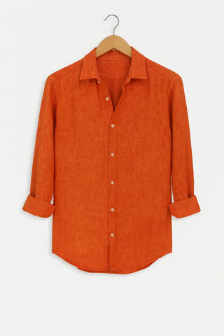 RIVIERA Men Linen Shirt — Where Mediterranean Elegance Meets Modern Menswear P C Crafts