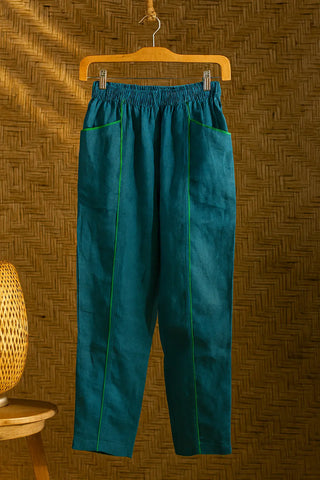 CALISTA PURE NATURAL LINEN SOLID COLOR CO-ORD SET P C Crafts