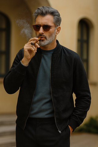 RIVIERO Linen Jacket. Understated. Refined. Unmistakably luxurious — The RIVIERO Linen Jacket defines modern quiet luxury for men. P C Crafts