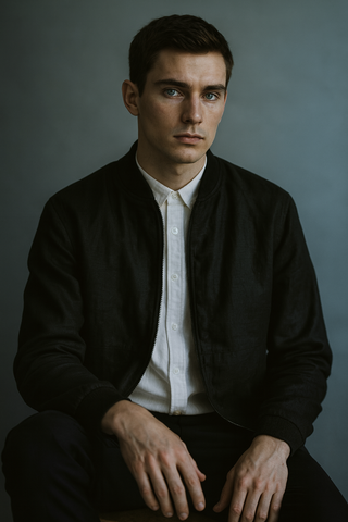 RIVIERO Linen Jacket. Understated. Refined. Unmistakably luxurious — The RIVIERO Linen Jacket defines modern quiet luxury for men. P C Crafts